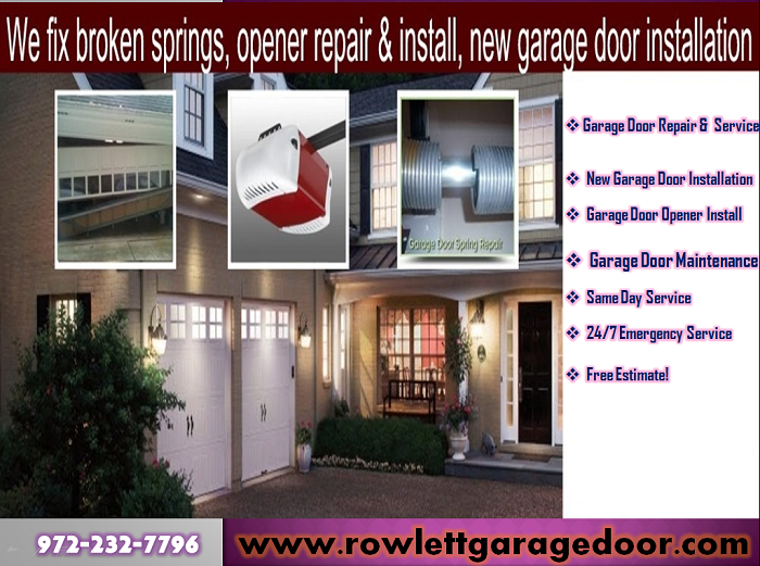 garage door opener repair service
